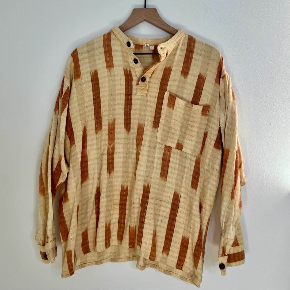 Mens Guatemalan Long Sleeve Shirt